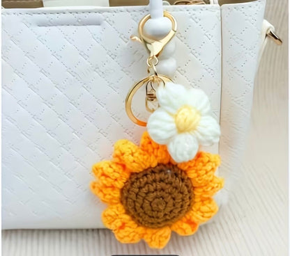 SUNFLOWER KEYCHAIN