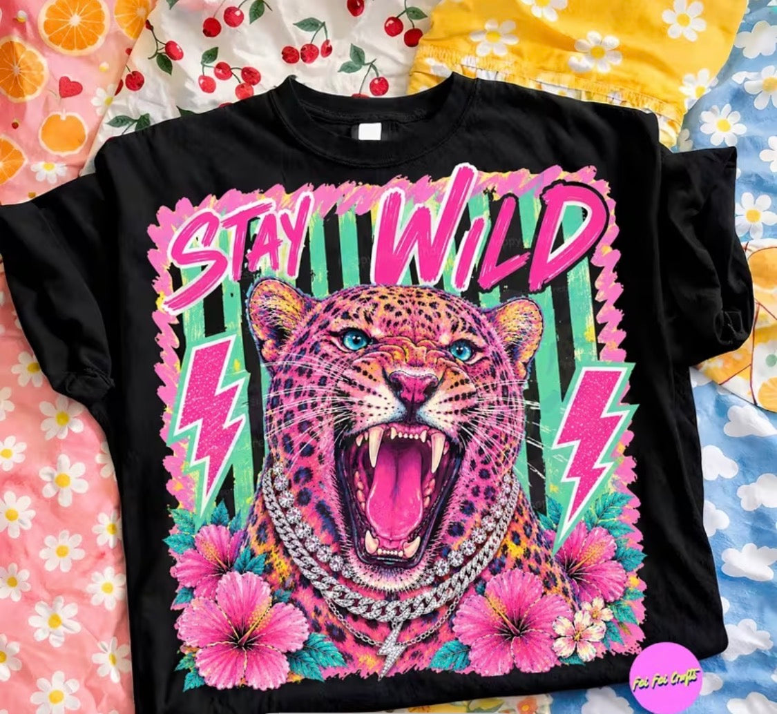 "STAY WILD" T-SHIRT