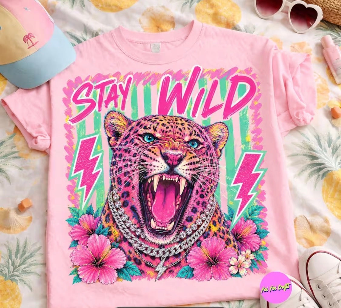 "STAY WILD" T-SHIRT