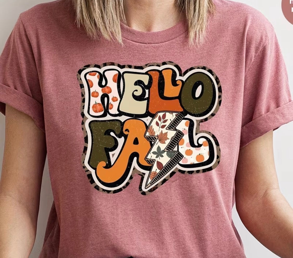 "HELLO FALL" T-SHIRT