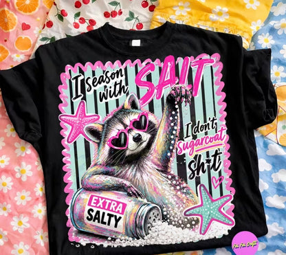 "I SEASON WITH SALT" T-SHIRT