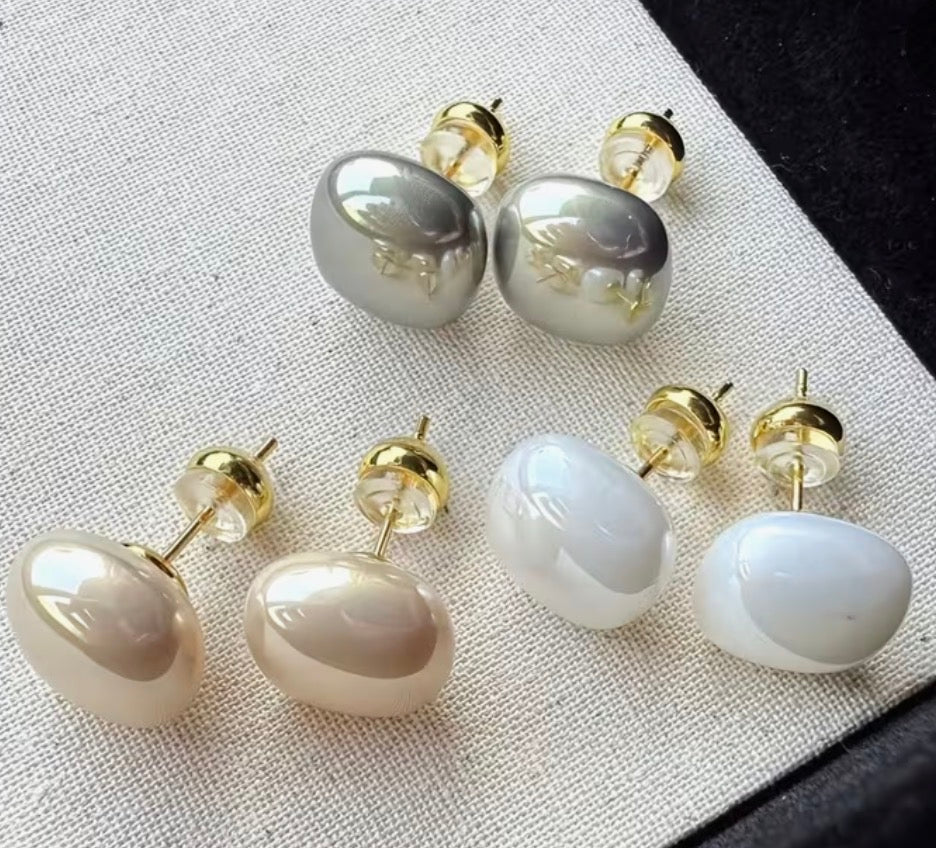 CUTE STUD EARRINGS- 3 PAIRS