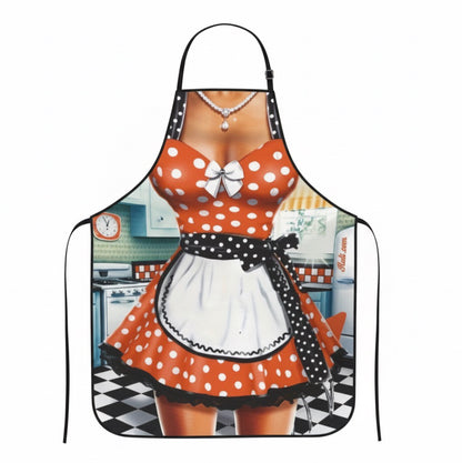 1950's POLKA DOT APRON