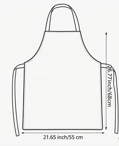 "BAKING BECAUSE MURDER IS WRONG" APRON