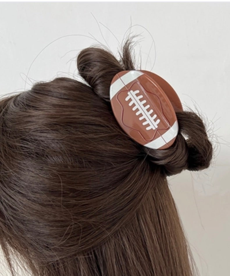 FOOTBALL HAIR CLIP