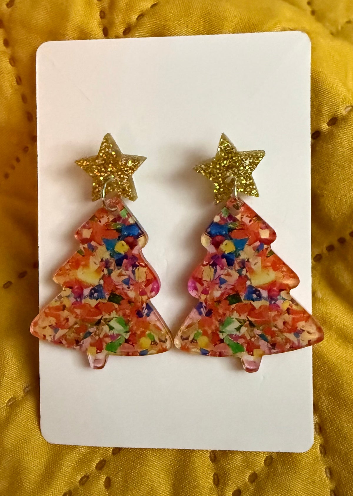 Christmas Tree Earrings