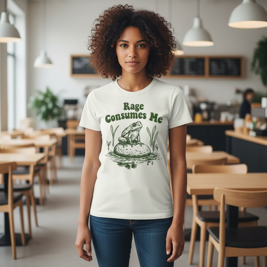 "RAGE CONSUMES ME" T-SHIRT