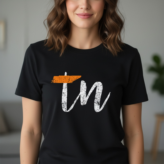 TENNESSEE VOL'S ORANGE AND WHITE T-SHIRT