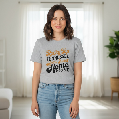 "ROCKY TOP HOME SWEET HOME "T-SHIRT