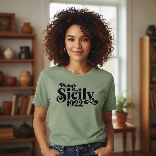 "PICTURE IT SICILY 1922" T-SHIRT