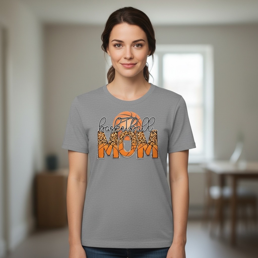 "BASKETBALL MOM" T-SHIRT