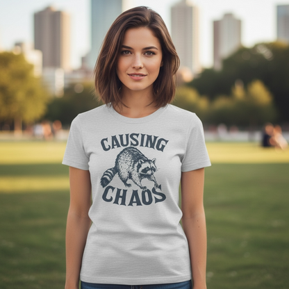 "CAUSING CHAOS"T-SHIRT