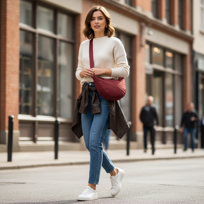 ADORABLE RED CROSSBODY BAG