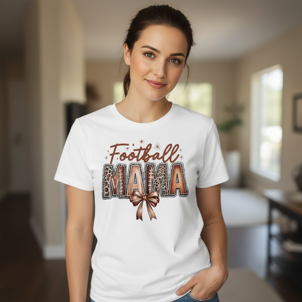 FOOTBALL MAMA T-SHIRT