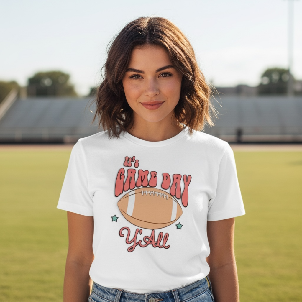 "IT'S GAME DAY Y'ALL" T-SHIRT