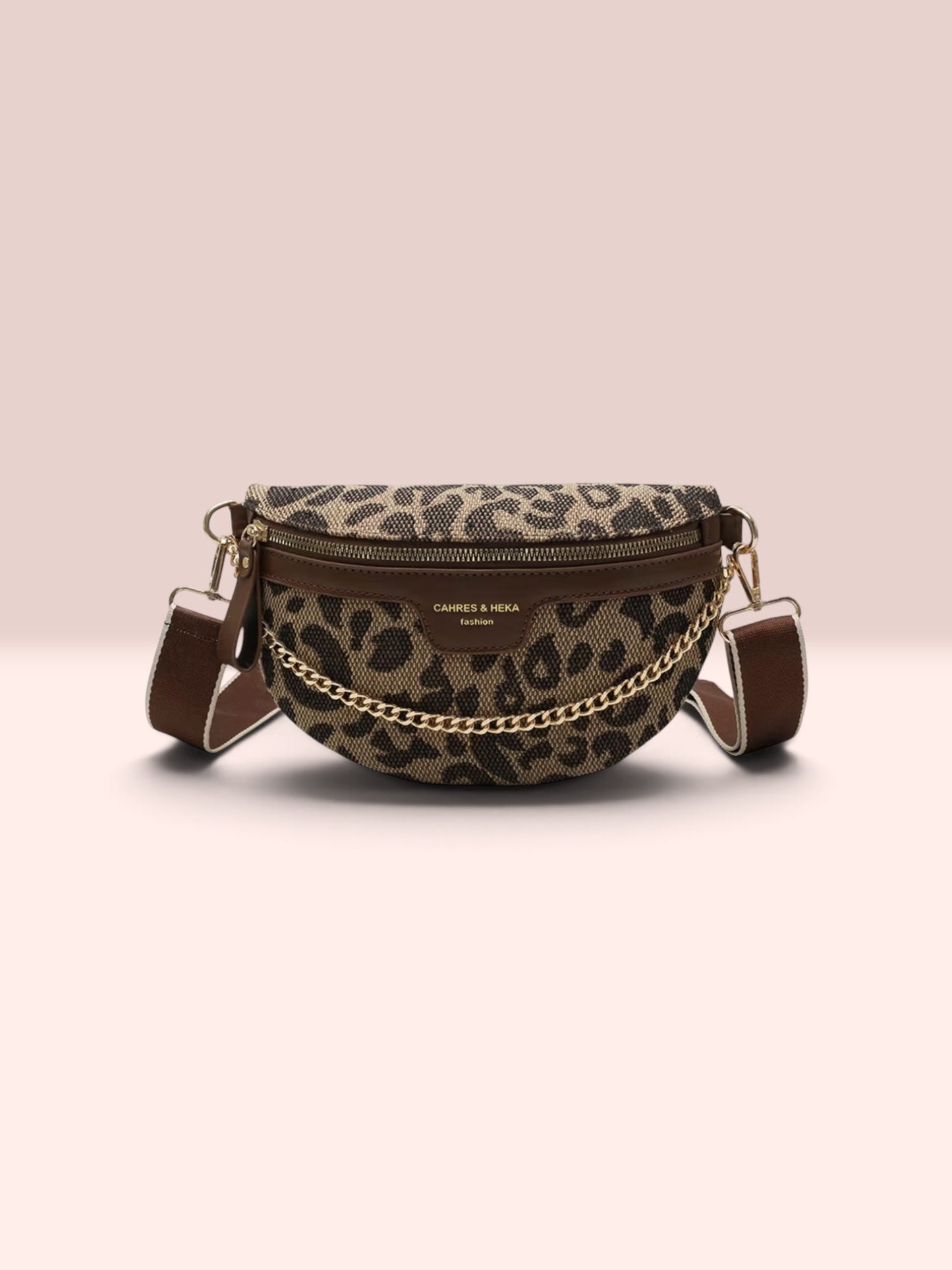 LEOPARD PRINT CROSSBODY BAG
