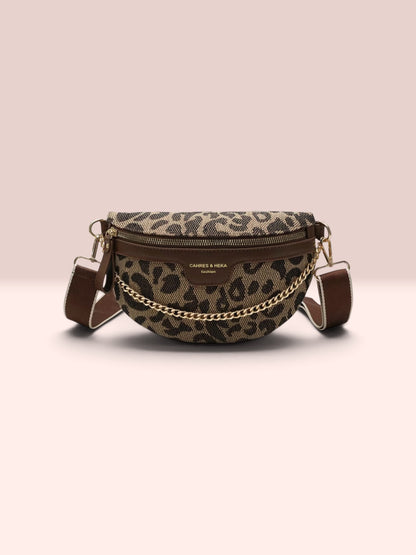 LEOPARD PRINT CROSSBODY BAG
