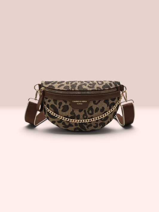 LEOPARD PRINT CROSSBODY BAG