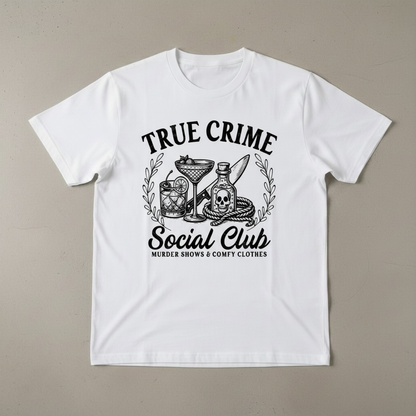 "TRUE CRIME SOCIAL CLUB" T-SHIRT