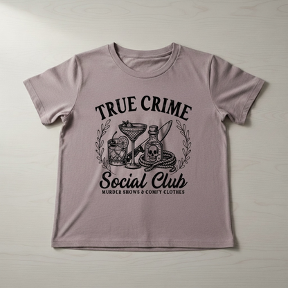 "TRUE CRIME SOCIAL CLUB" T-SHIRT