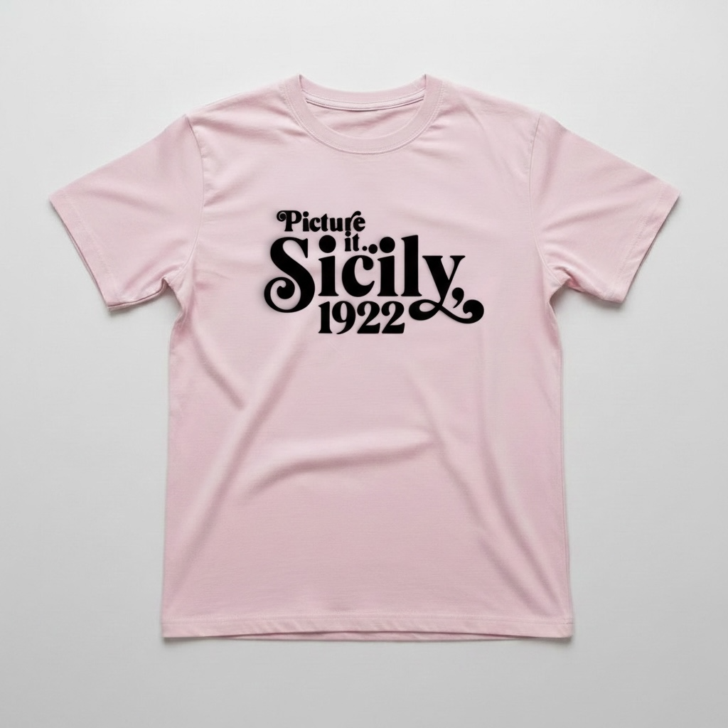 "PICTURE IT SICILY 1922" T-SHIRT