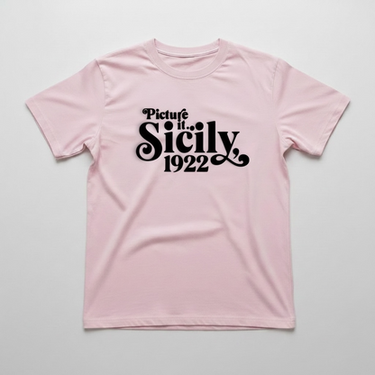 "PICTURE IT SICILY 1922" T-SHIRT