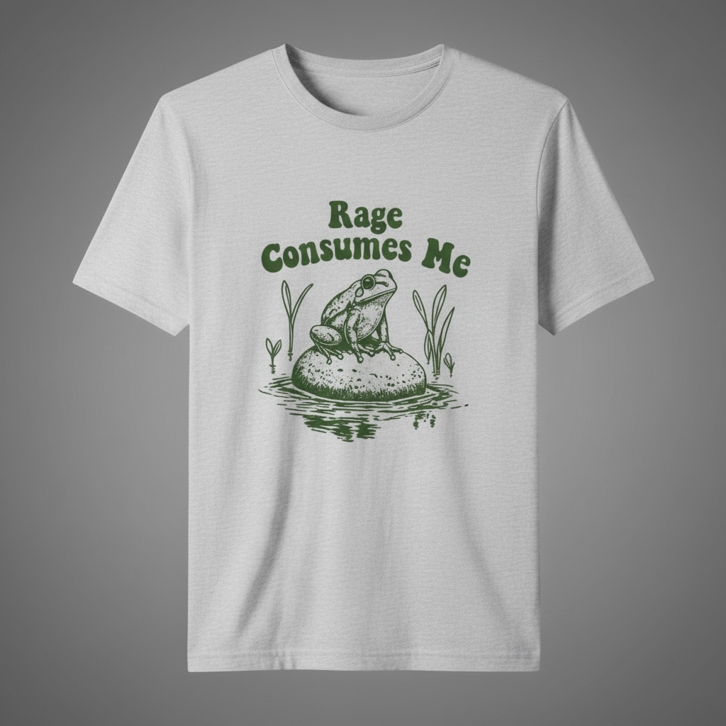 "RAGE CONSUMES ME" T-SHIRT