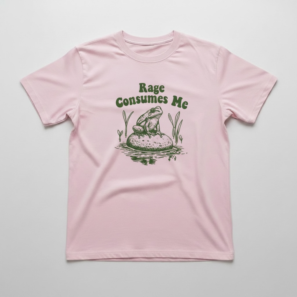 "RAGE CONSUMES ME" T-SHIRT
