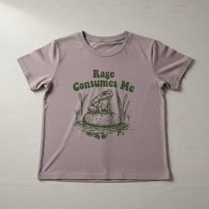 "RAGE CONSUMES ME" T-SHIRT
