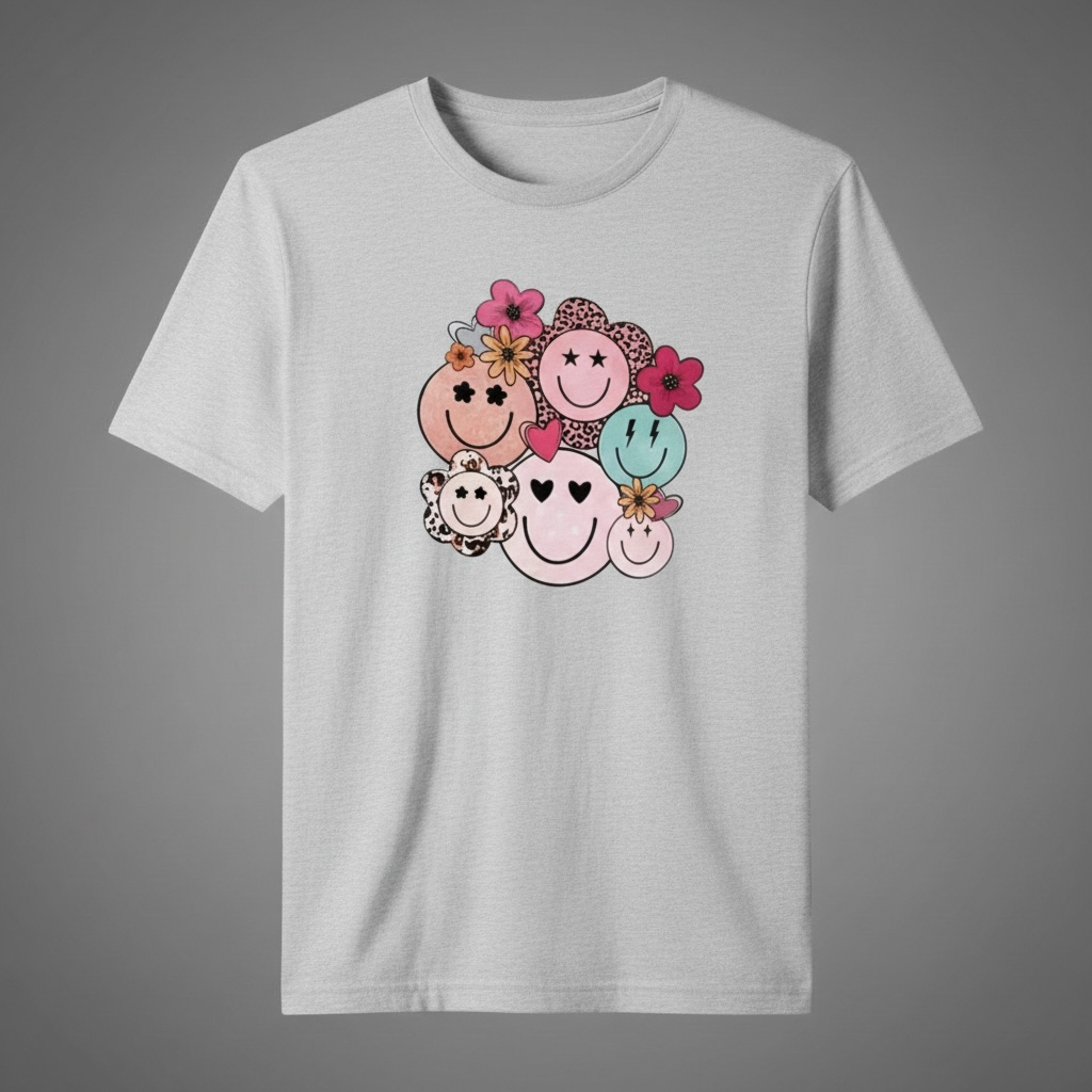 HAPPY FACE T-SHIRT