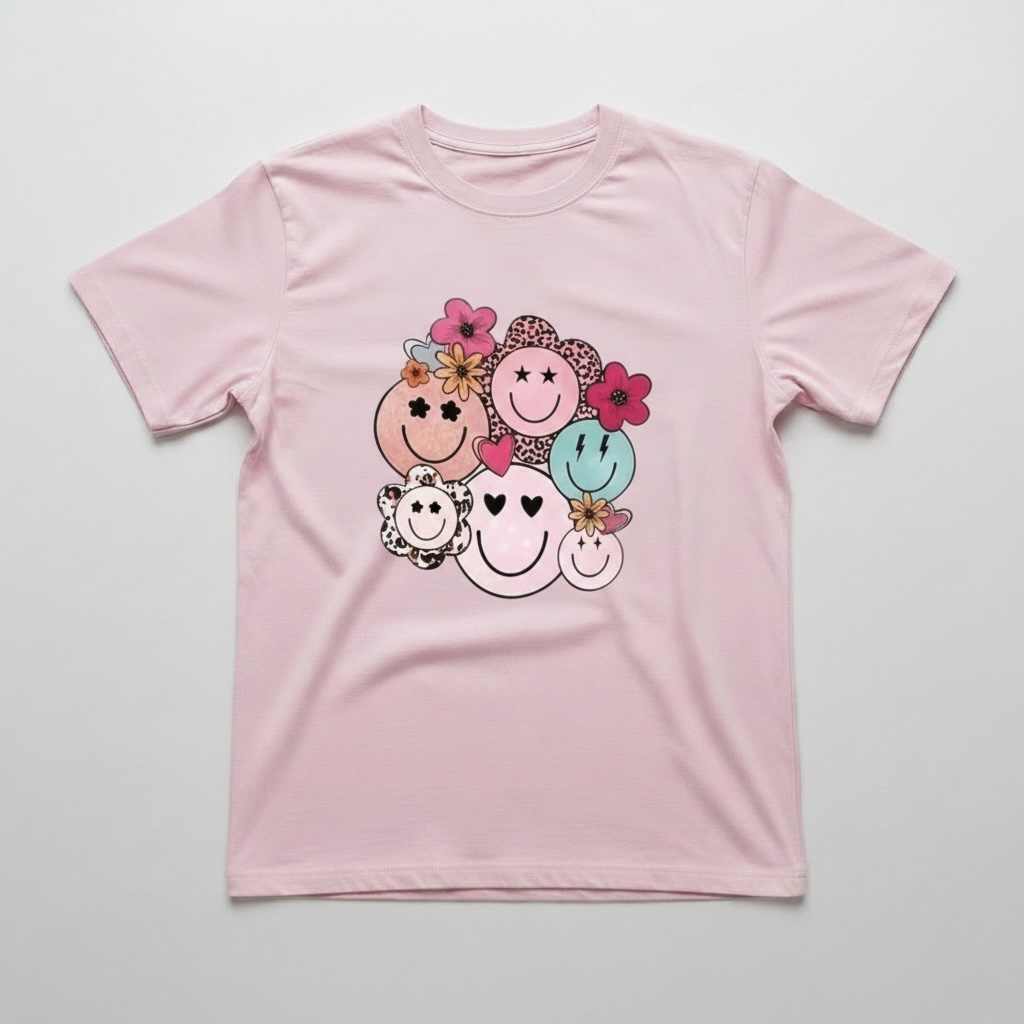 HAPPY FACE T-SHIRT