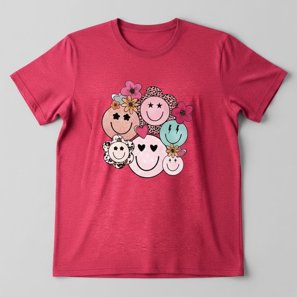 HAPPY FACE T-SHIRT
