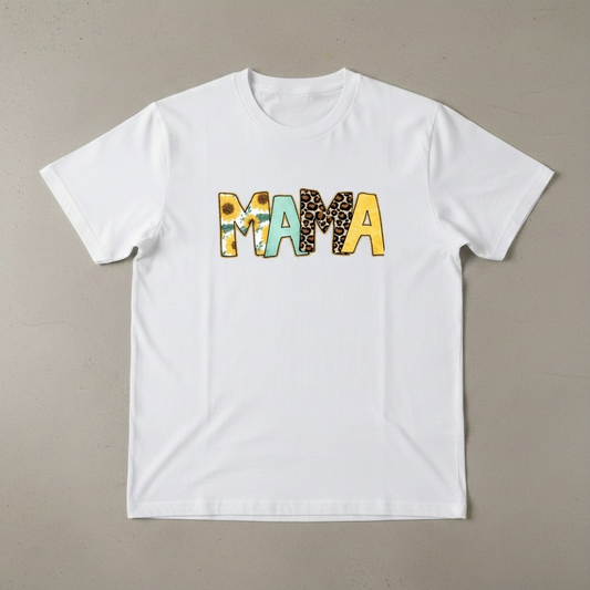 FUN SUNFLOWER MAMA T-SHIRT