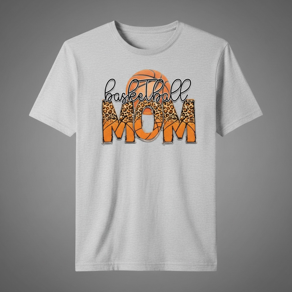 "BASKETBALL MOM" T-SHIRT