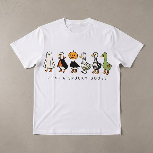 "JUST A SPOOKY GOOSE" T-SHIRT