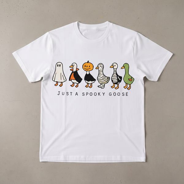 "JUST A SPOOKY GOOSE" T-SHIRT