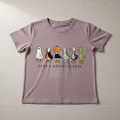 "JUST A SPOOKY GOOSE" T-SHIRT
