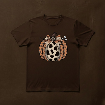 LEOPARD PUMPKIN T-SHIRT