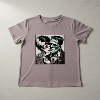 FRANKENSTEIN AND BRIDE T-SHIRT
