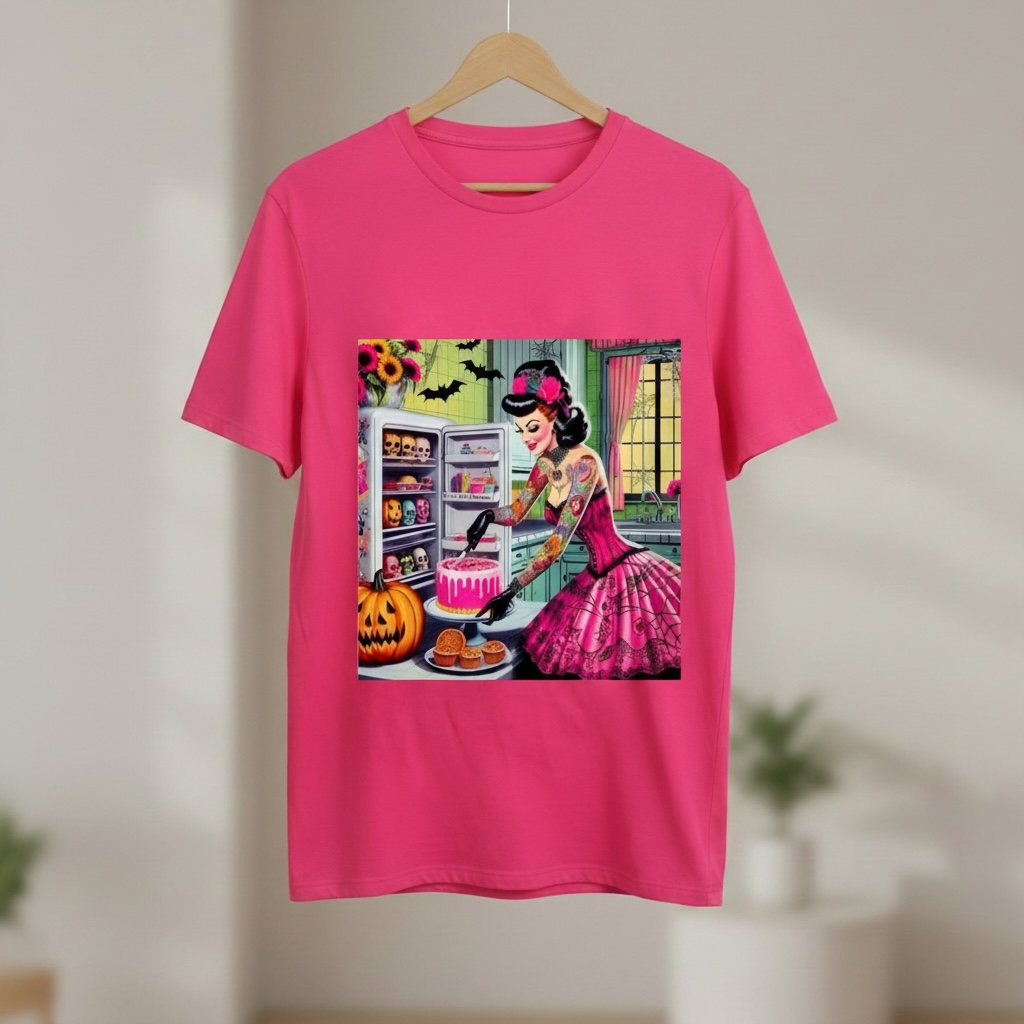 HALLOWEEN LADY T-SHIRT