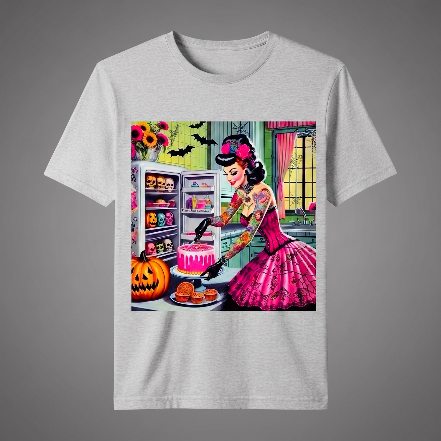 HALLOWEEN LADY T-SHIRT