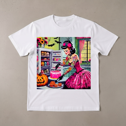 HALLOWEEN LADY T-SHIRT