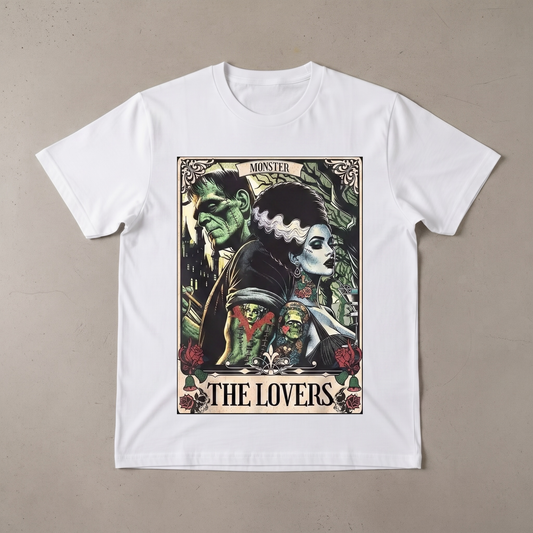 FRANKENSTEIN AND BRIDE TEE