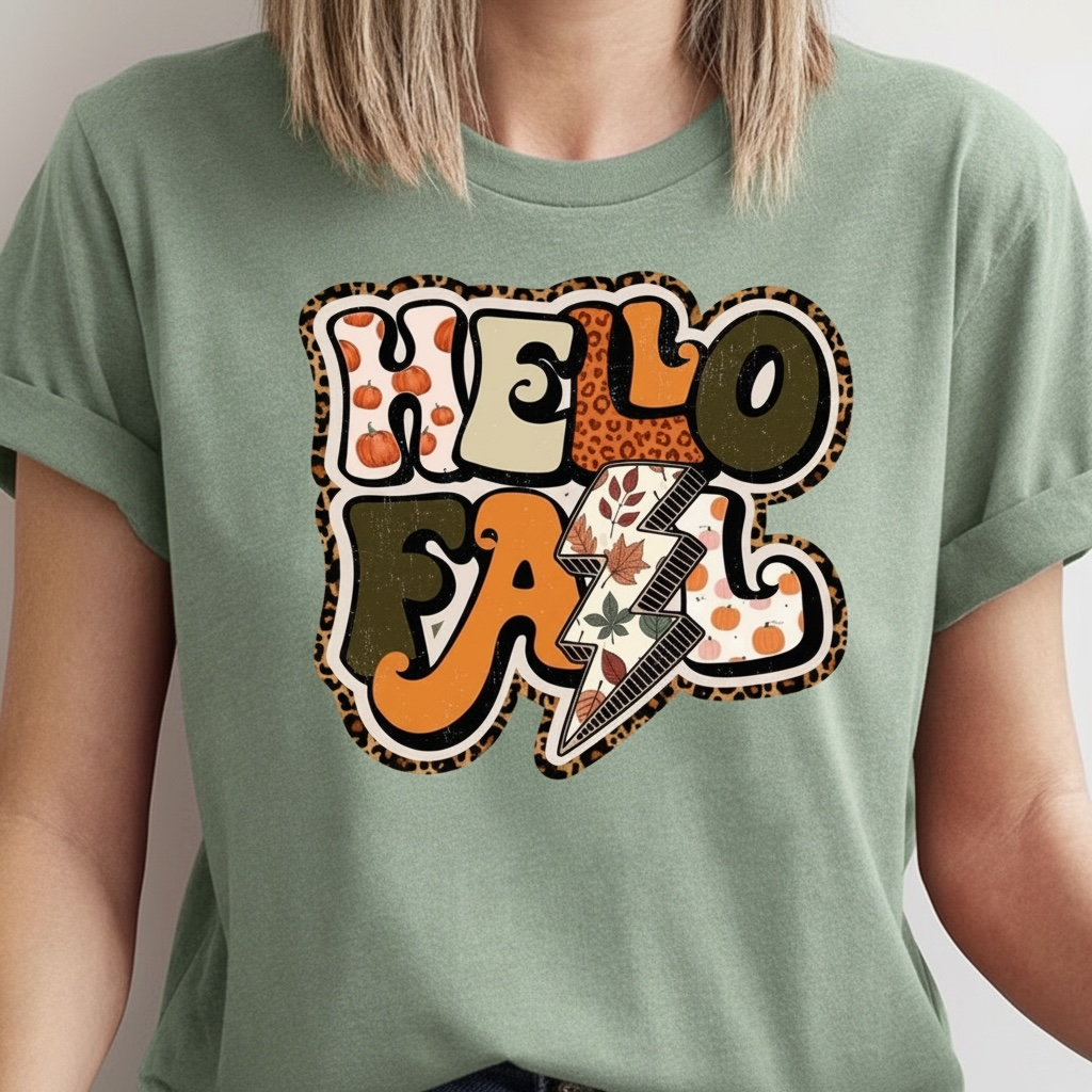 "HELLO FALL" T-SHIRT