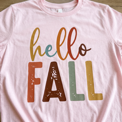 "HELLO FALL" T-SHIRT