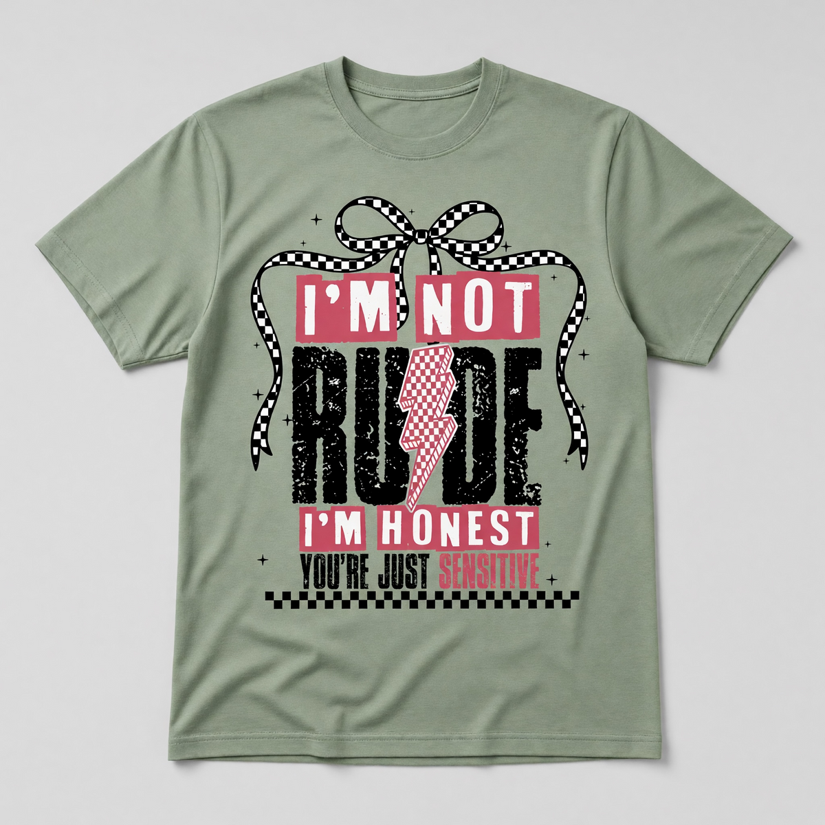 I’m Not Rude, I’m Honest Graphic T-Shirt – Funny Saying Tee