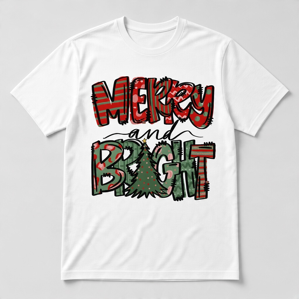 Funny Christmas Tree Cakes T-Shirt – Sketchy Stuff Holiday Graphic Tee