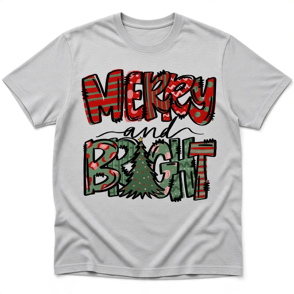 Funny Christmas Tree Cakes T-Shirt – Sketchy Stuff Holiday Graphic Tee