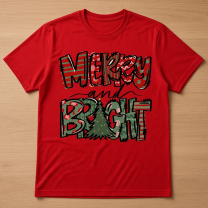 Funny Christmas Tree Cakes T-Shirt – Sketchy Stuff Holiday Graphic Tee