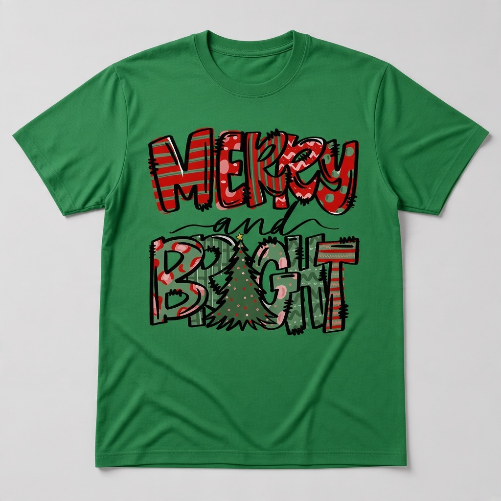 Funny Christmas Tree Cakes T-Shirt – Sketchy Stuff Holiday Graphic Tee